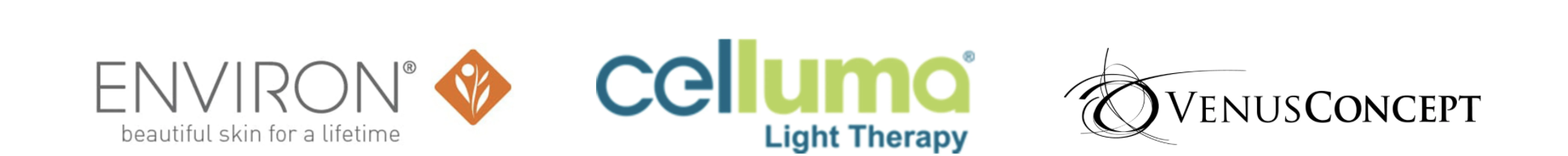 Environ, Celluma Light Therapy and Venus Concept at Serenity Med Spa