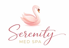 Serenity Med Spa swan logo